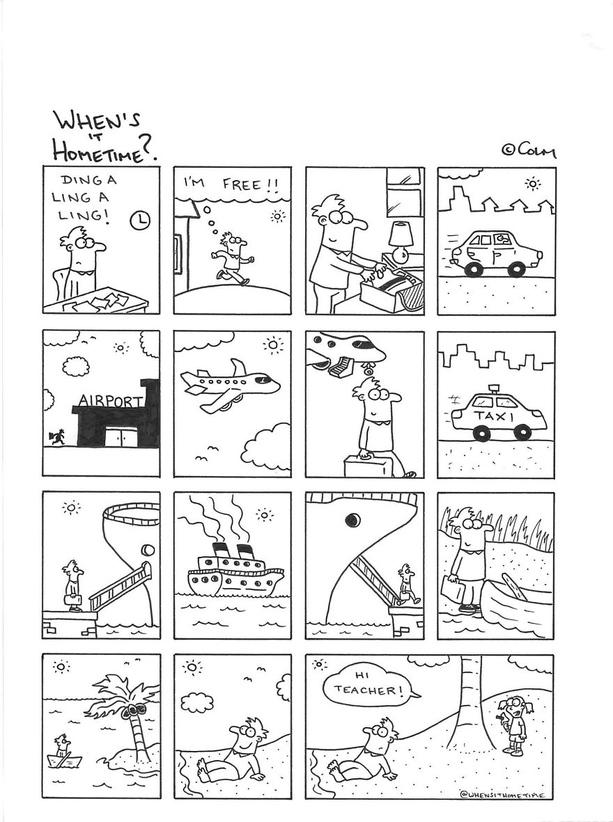 A Primary School Teacher Draws His Teaching Experience In Hilarious Comics!