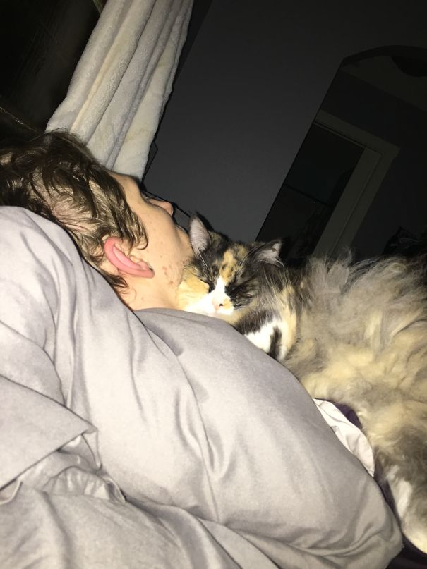 Woke Up To This....she Can't Get Enough Of Him!