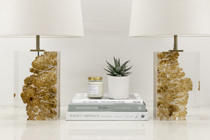 Iluka London Seamlessly Fuses Wood With Acrylic To Create A Stunning Collection Of Modern Table Lamps