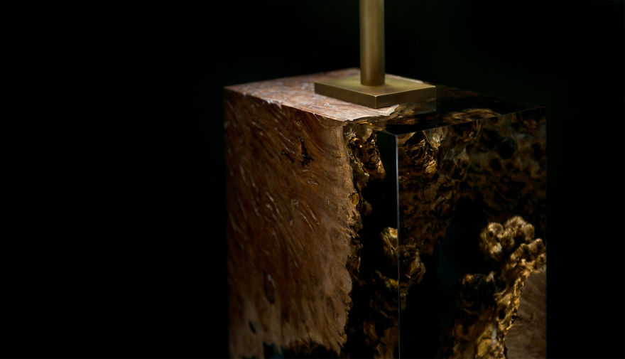 Iluka London Seamlessly Fuses Wood With Acrylic To Create A Stunning Collection Of Modern Table Lamps