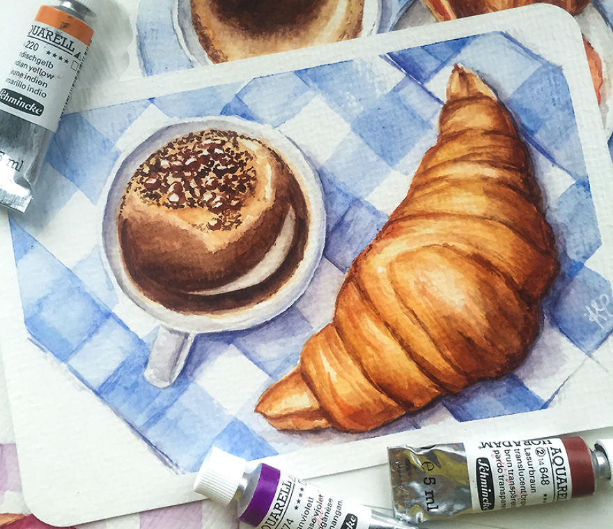 Summer, Don't Go Away! I Paint Colorful Summery Watercolor Postcards Summer, Don't Go Away! I Paint Colorful Summery Watercolor Postcards