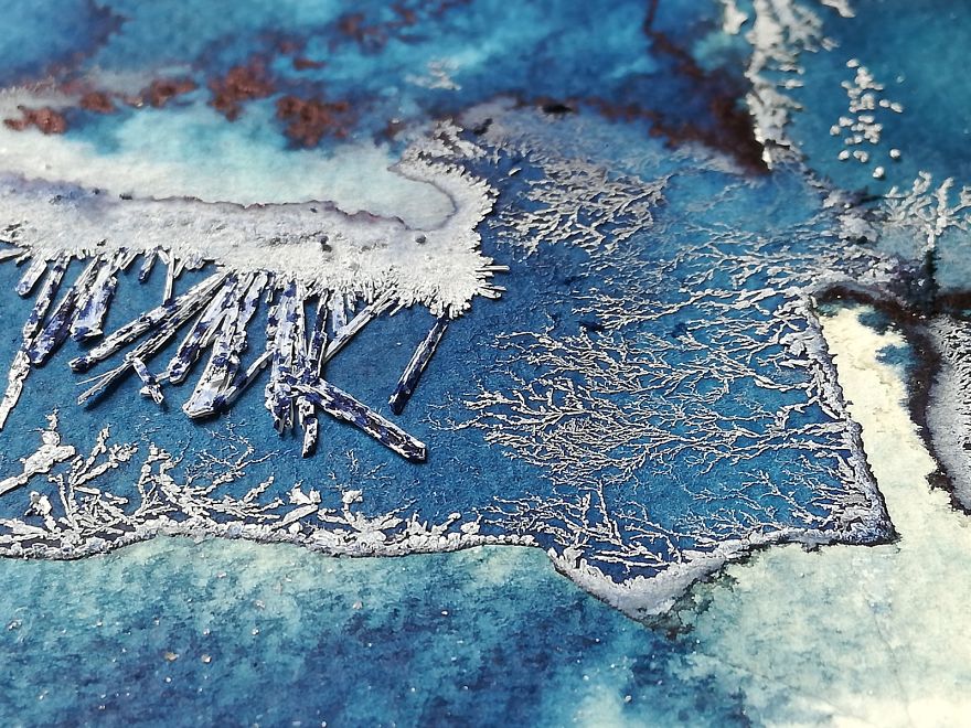 Winter Is Coming: Watching These Paintings Dry Is Like Watching The Prophecy Of GOT Winter Is Coming: Watching These Paintings Dry Is Like Watching The Prophecy Of GOT