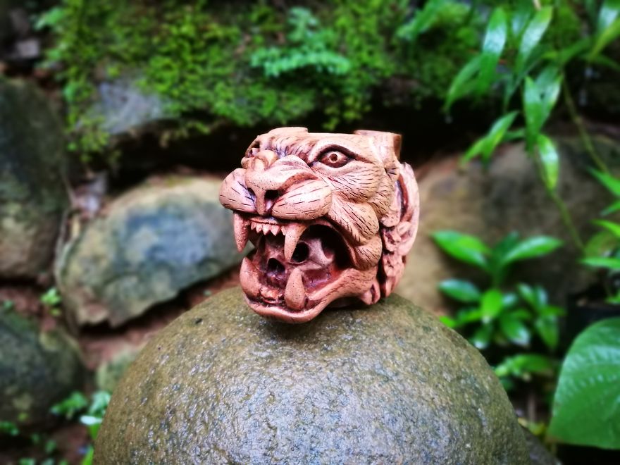 I Create Wooden Pipes