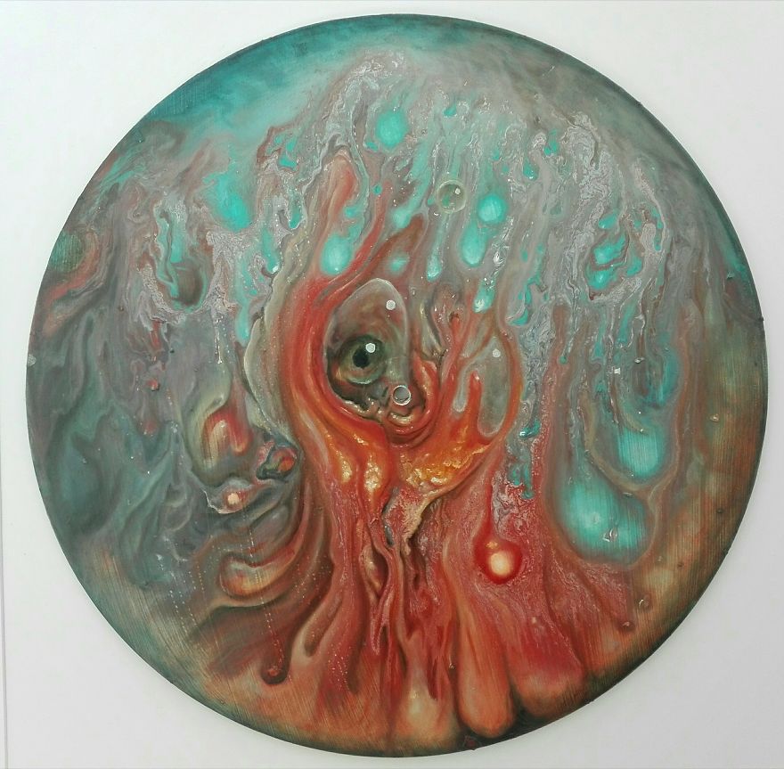 I Paint Records With A Ouija Board And Fidget Spinner I Paint Records With A Ouija Board And Fidget Spinner