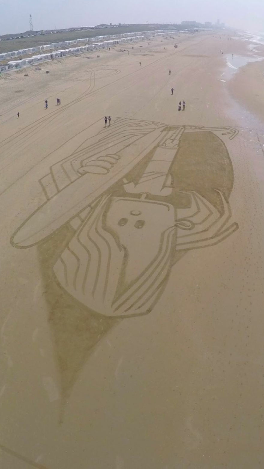 Dutch Beach Art