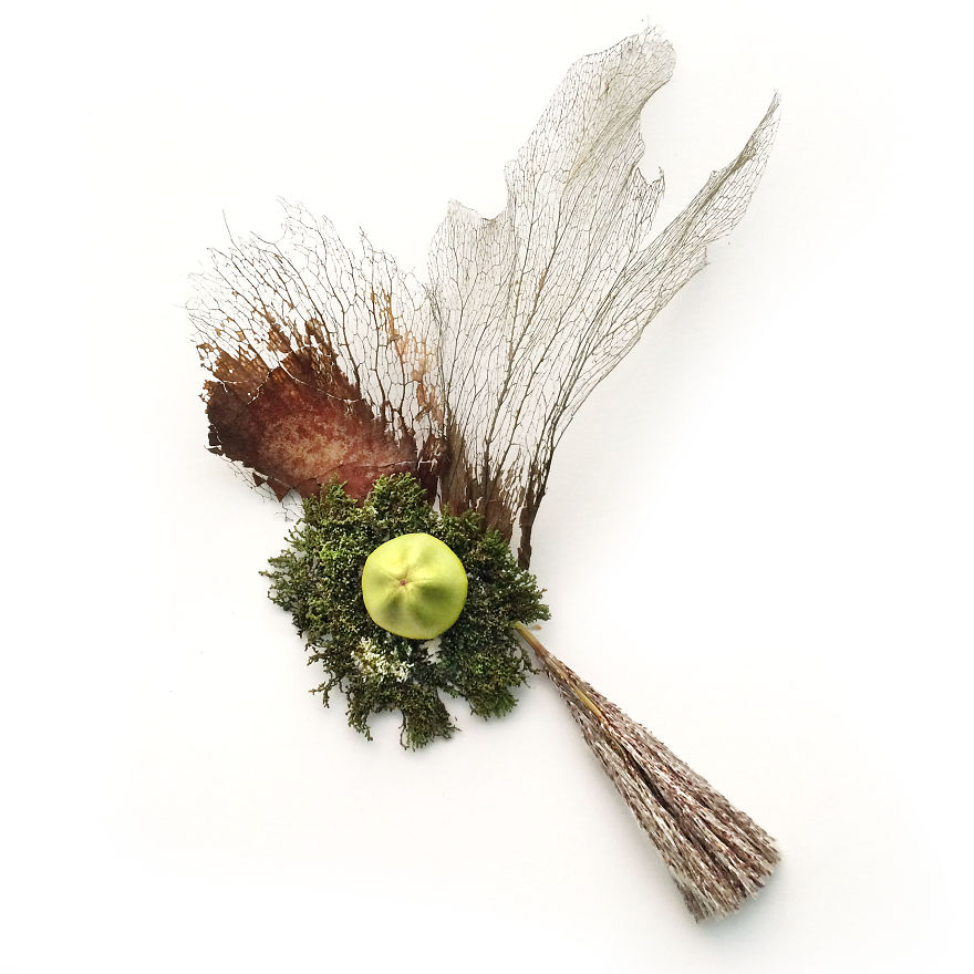 Artist Redefines Floral Art From Her Remote Island