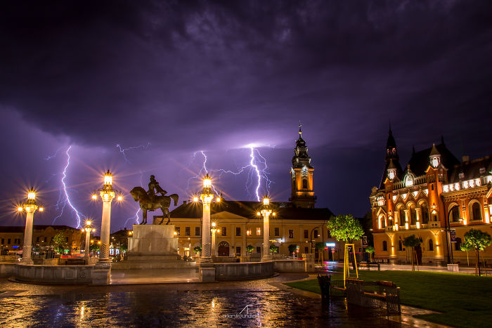 I’ve Spent 2 Years Photographing Thunderstorms In My Hometown Of Oradea, Romania