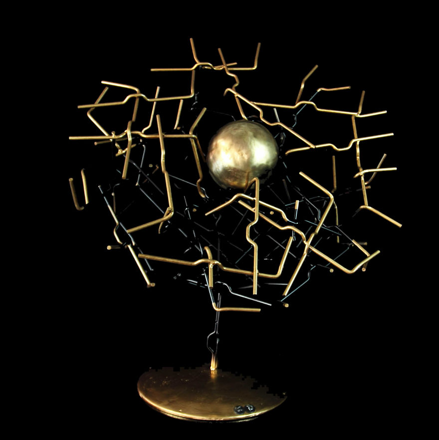 Self-Taught Sculptor Creates Beautiful Art From Scrap Metal