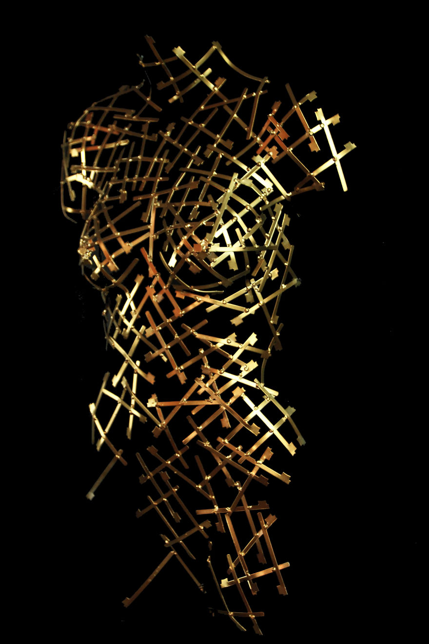 Self-Taught Sculptor Creates Beautiful Art From Scrap Metal