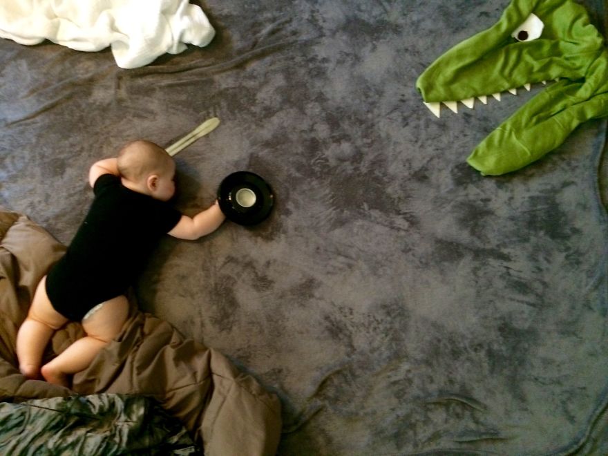 With The Help Of Household Items, I Like To Send My Son On Magical Adventures While He Sleeps