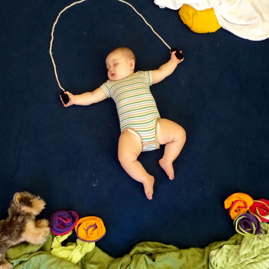 With The Help Of Household Items, I Like To Send My Son On Magical Adventures While He Sleeps