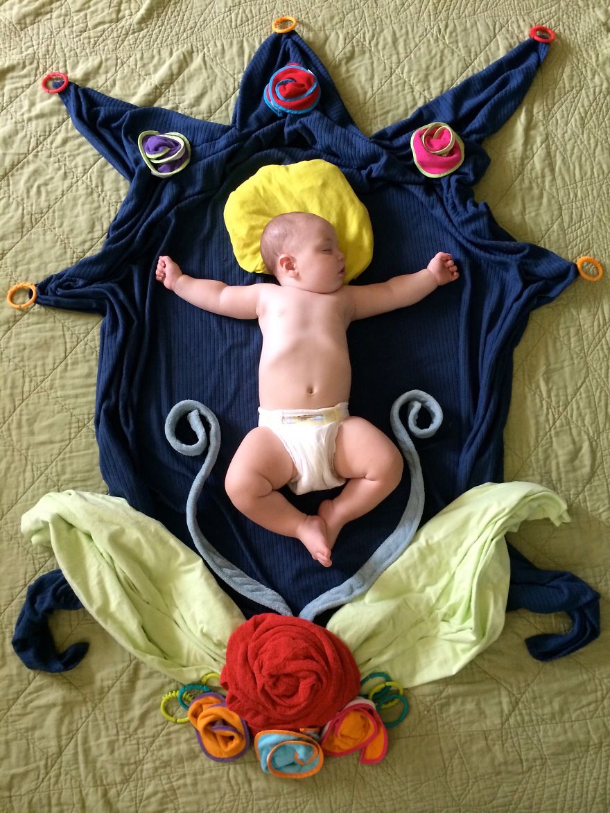 With The Help Of Household Items, I Like To Send My Son On Magical Adventures While He Sleeps