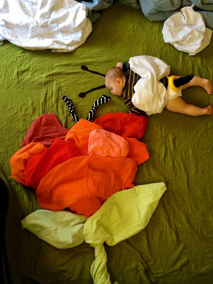 With The Help Of Household Items, I Like To Send My Son On Magical Adventures While He Sleeps