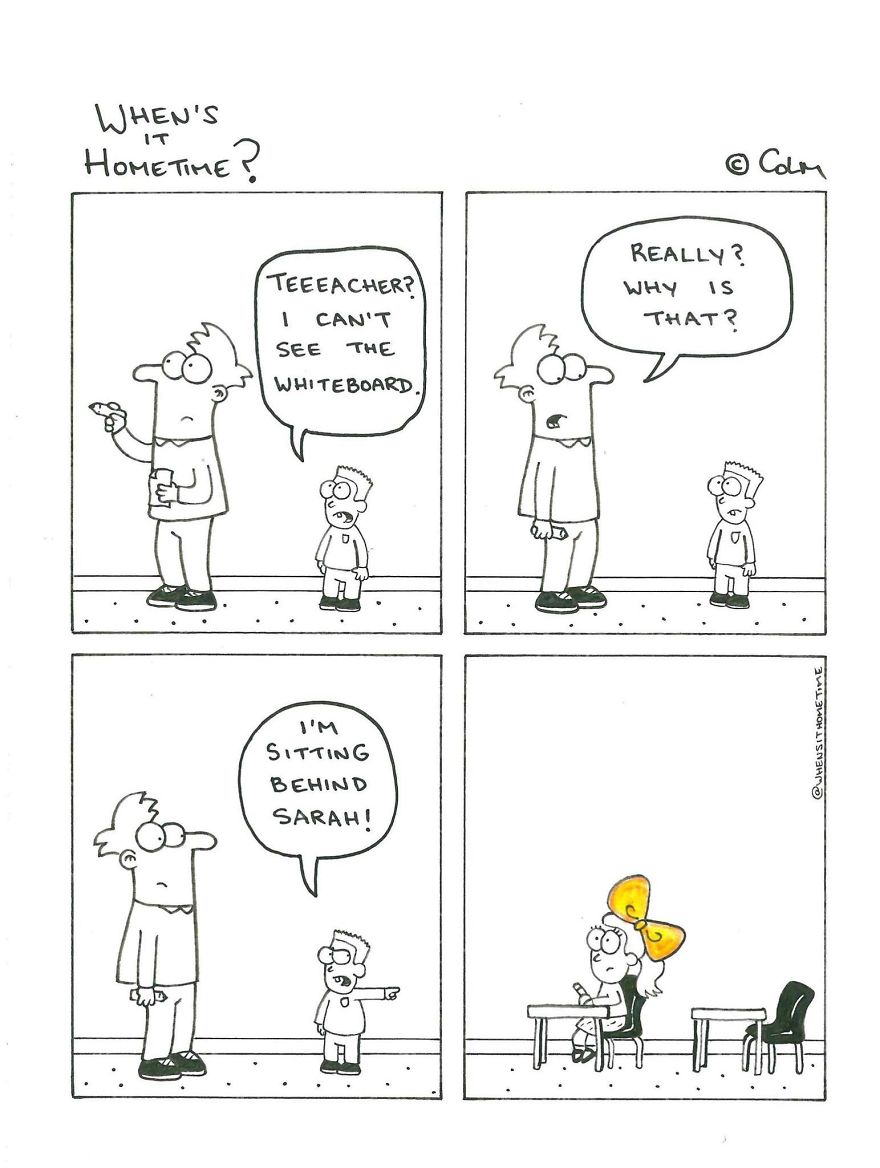 A Primary School Teacher Draws His Teaching Experience In Hilarious Comics!