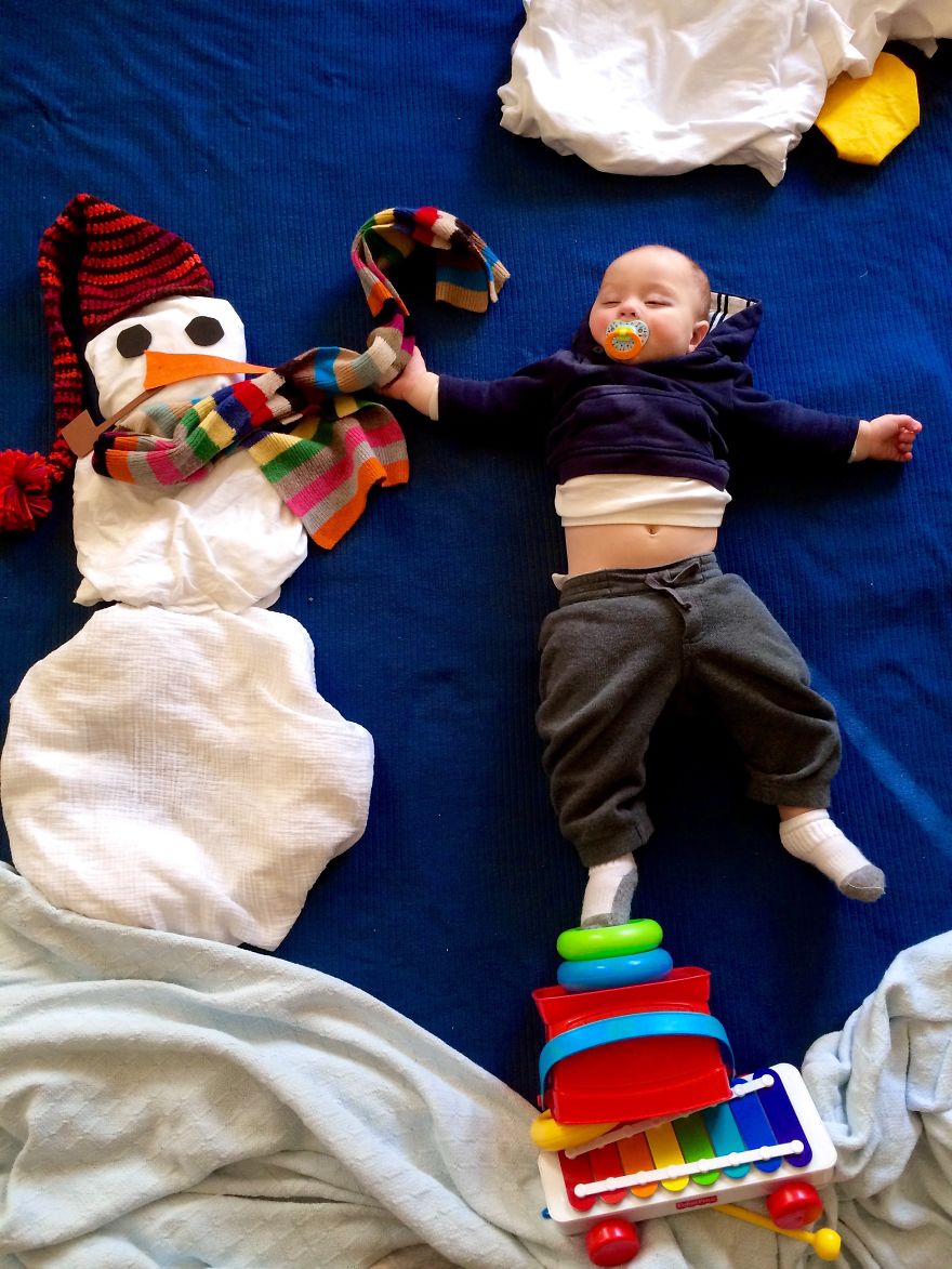 With The Help Of Household Items, I Like To Send My Son On Magical Adventures While He Sleeps