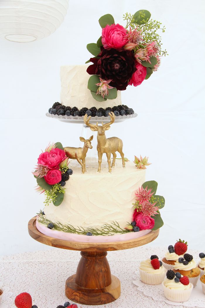 Rustic Buttercream Cake