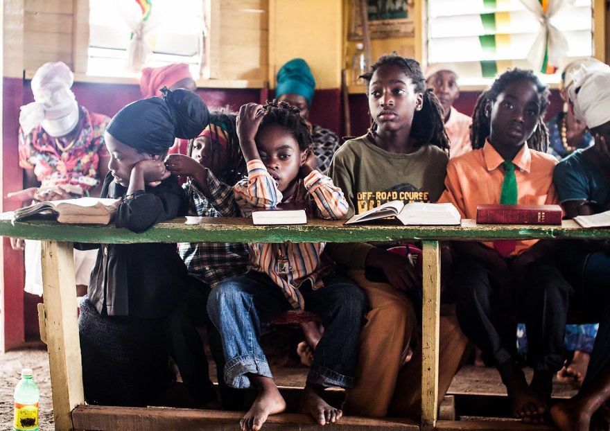 Rasta Church (Rasta Camp) In The Hills. Time To Teach Rasta History And Philosophy