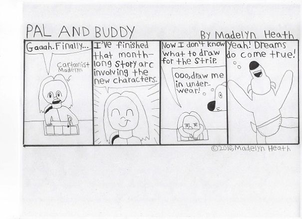 I've Been Making Comics For More Than A Year Called "Pal And Buddy"