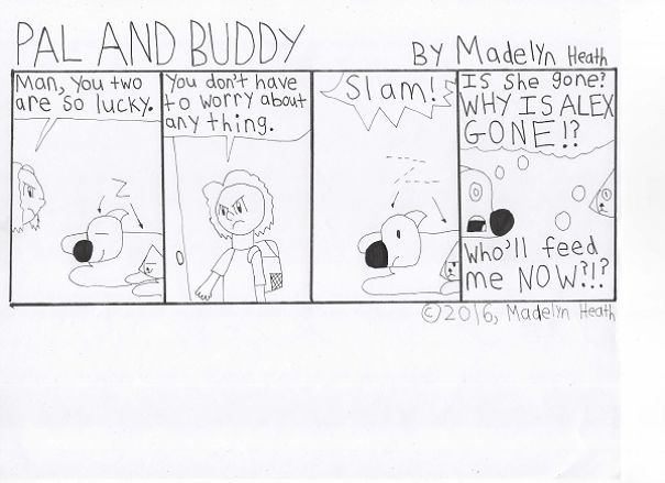I've Been Making Comics For More Than A Year Called "Pal And Buddy"