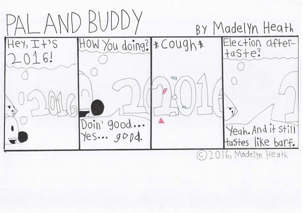 I've Been Making Comics For More Than A Year Called "Pal And Buddy"