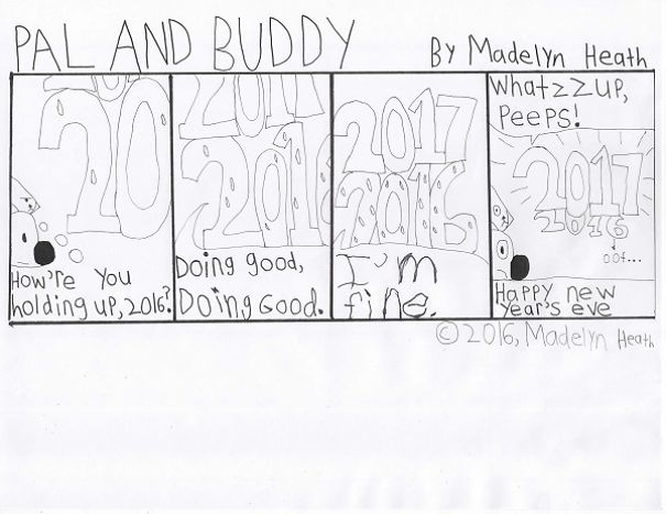I've Been Making Comics For More Than A Year Called "Pal And Buddy"