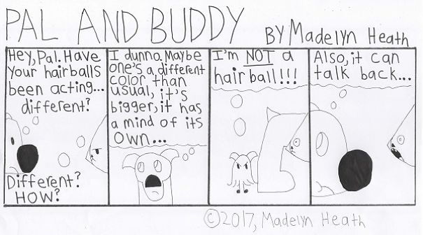 I've Been Making Comics For More Than A Year Called "Pal And Buddy"