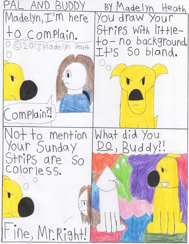I've Been Making Comics For More Than A Year Called "Pal And Buddy" I've Been Making Comics For More Than A Year Called "Pal And Buddy"
