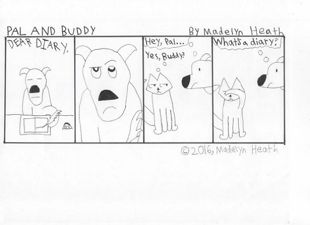 I've Been Making Comics For More Than A Year Called "Pal And Buddy"