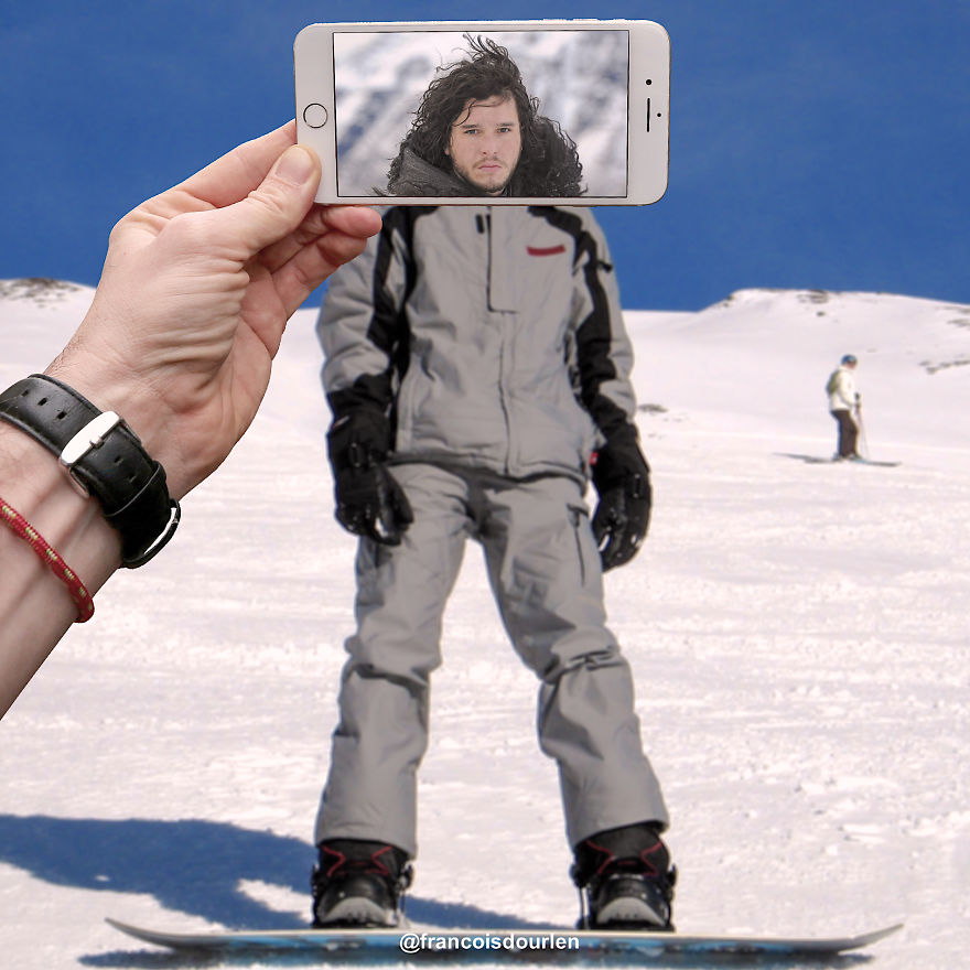 I Insert Game Of Thrones Characters Into Real Life Situations Using My iPhone