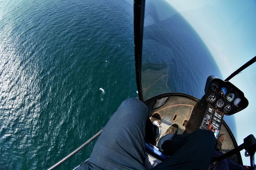 Here What It Looks Like To Fly Around In A
helicopter By Durban Area In Natal-Zulu, South Africa