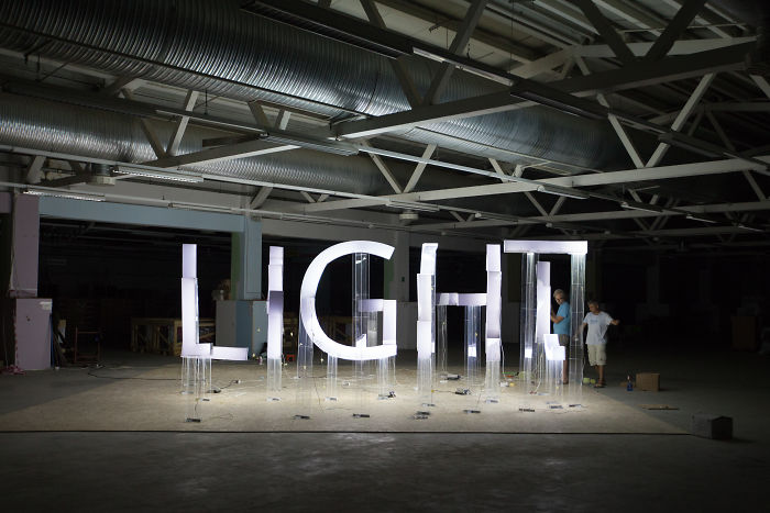 What’s Your Point Of View: An Artist Creates A Giant Optical Illusion