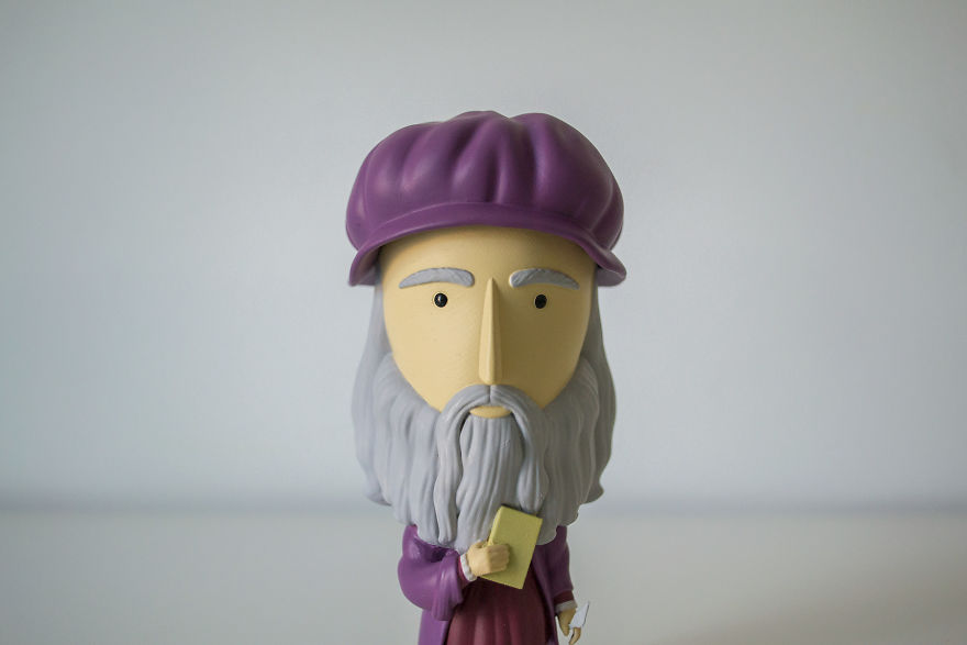 Da Vinci, Vermeer And Rembrandt Turned Into Charming Action Figures