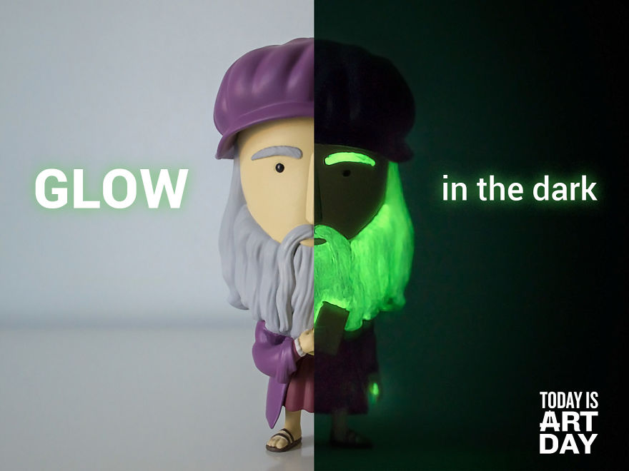 Da Vinci, Vermeer And Rembrandt Turned Into Charming Action Figures