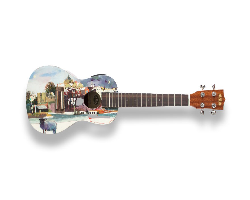 Art On Ukulele: Artists Adorn Ukuleles In Aid Of Charity
