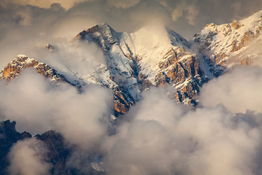 Cristallo, View From Passo Giau