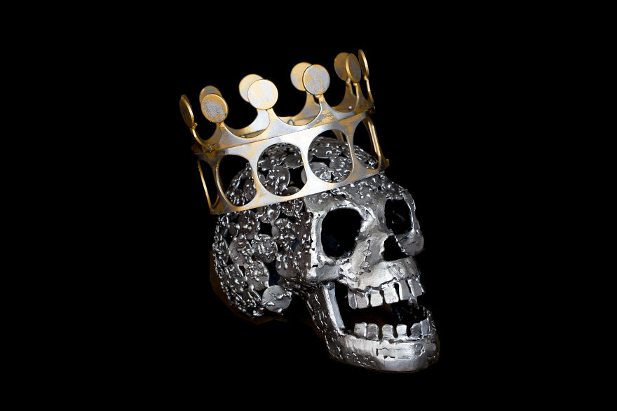 Self-Taught Sculptor Creates Beautiful Art From Scrap Metal