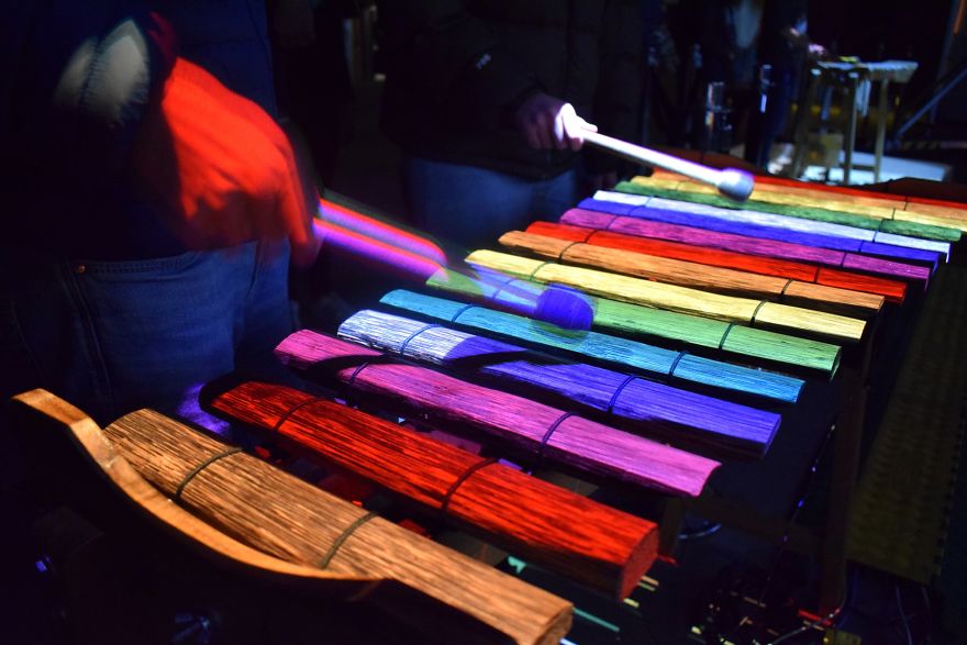 Interactive Installation To Help Deaf People Feel The Music