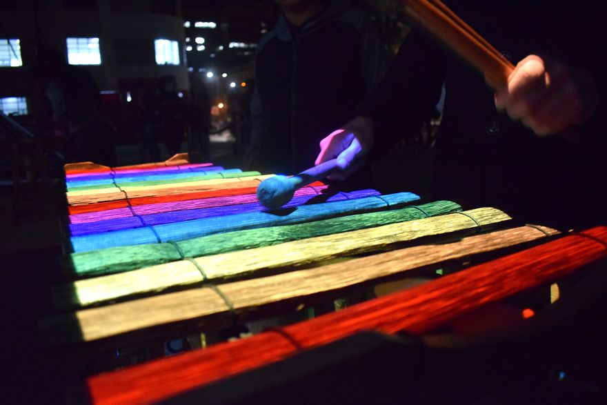 Interactive Installation To Help Deaf People Feel The Music