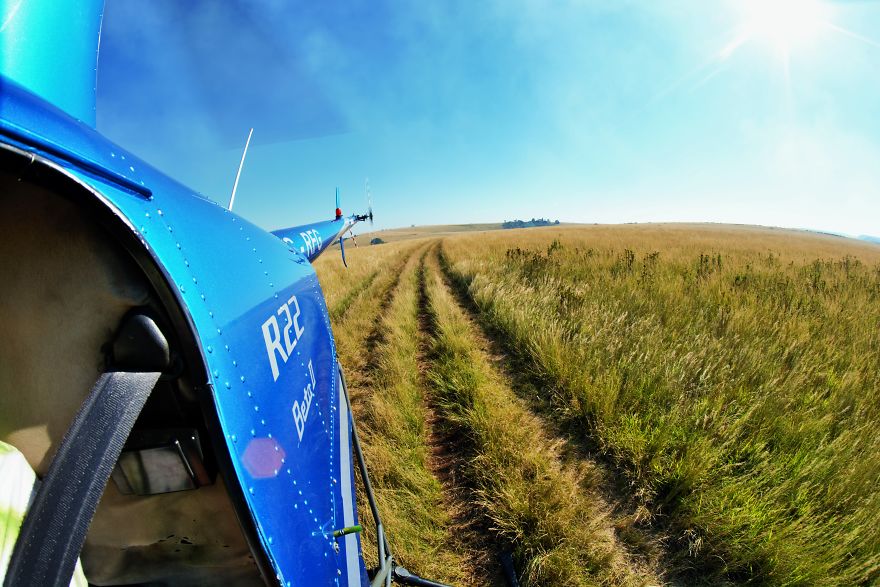 Here What It Looks Like To Fly Around In A
helicopter By Durban Area In Natal-Zulu, South Africa