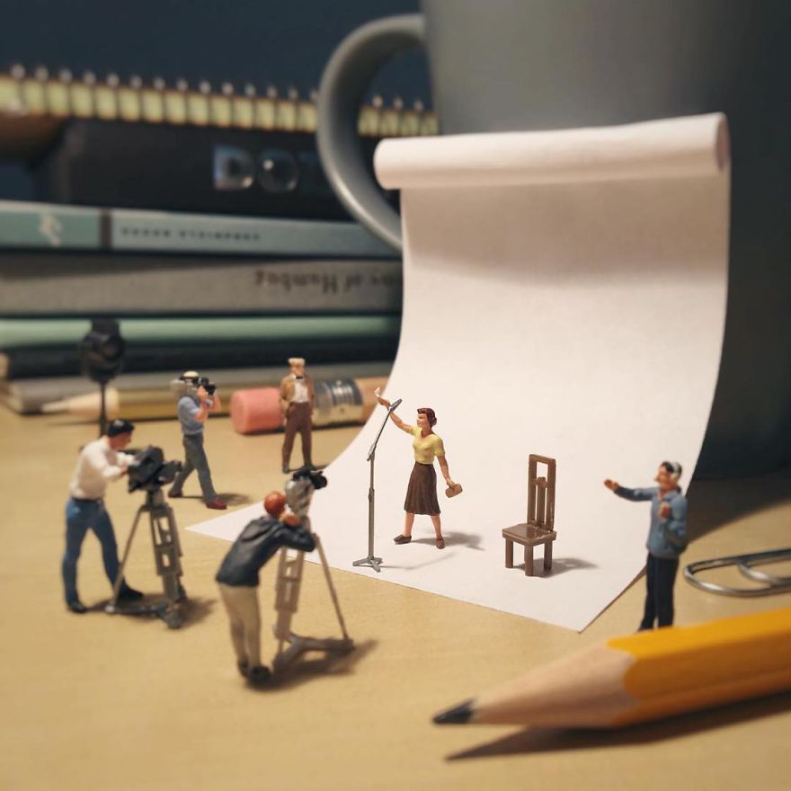 Miniature Office Of Derrick Lin