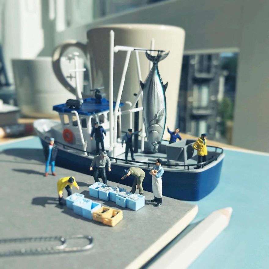 Miniature Office Of Derrick Lin