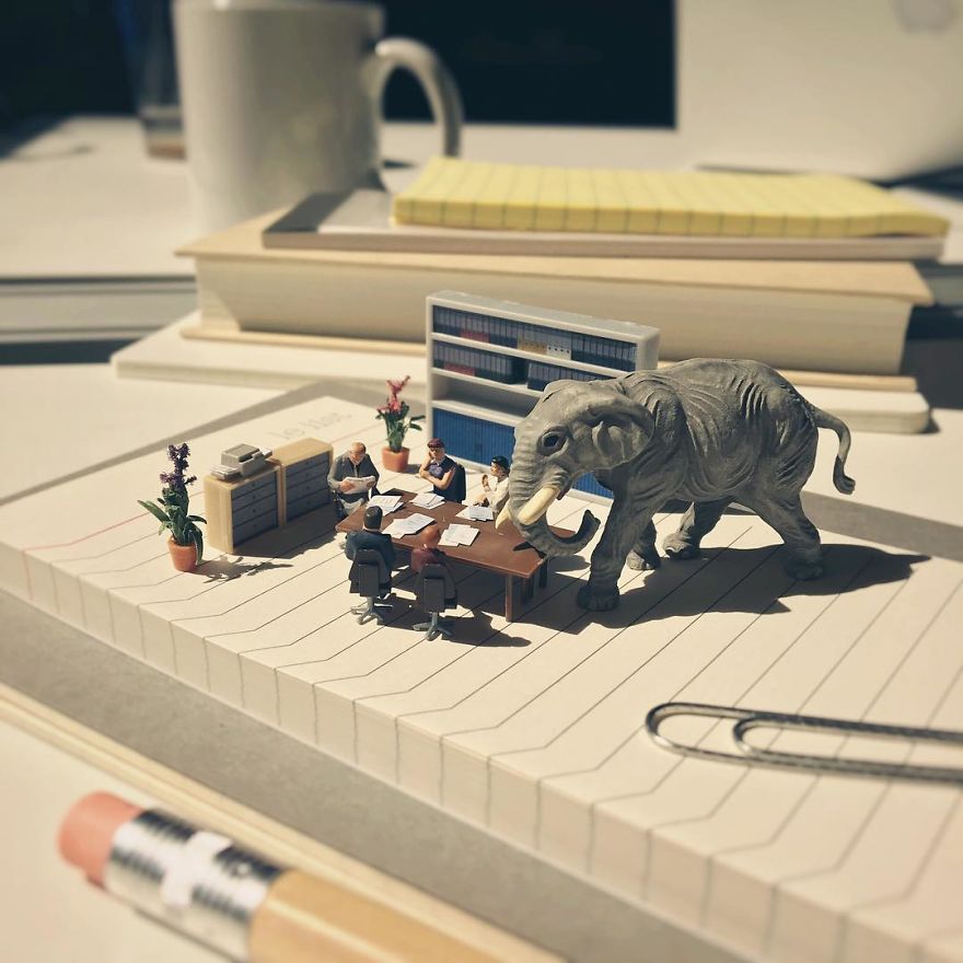 Miniature Office Of Derrick Lin