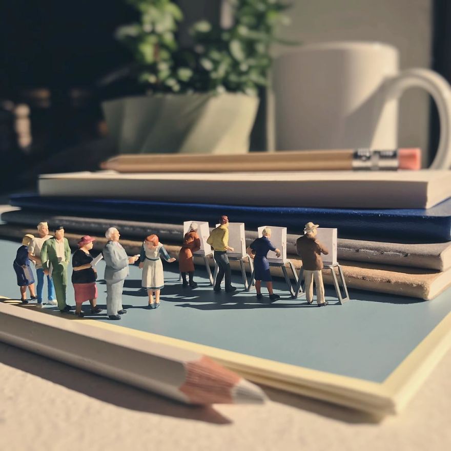 Miniature Office Of Derrick Lin