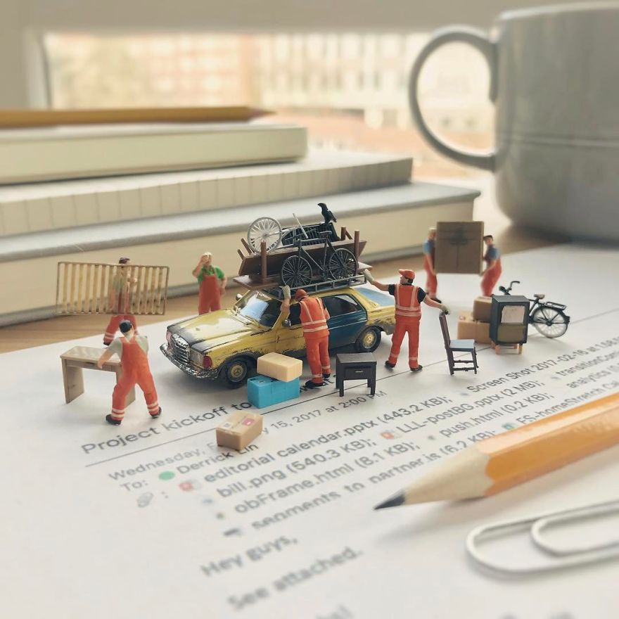 Miniature Office Of Derrick Lin