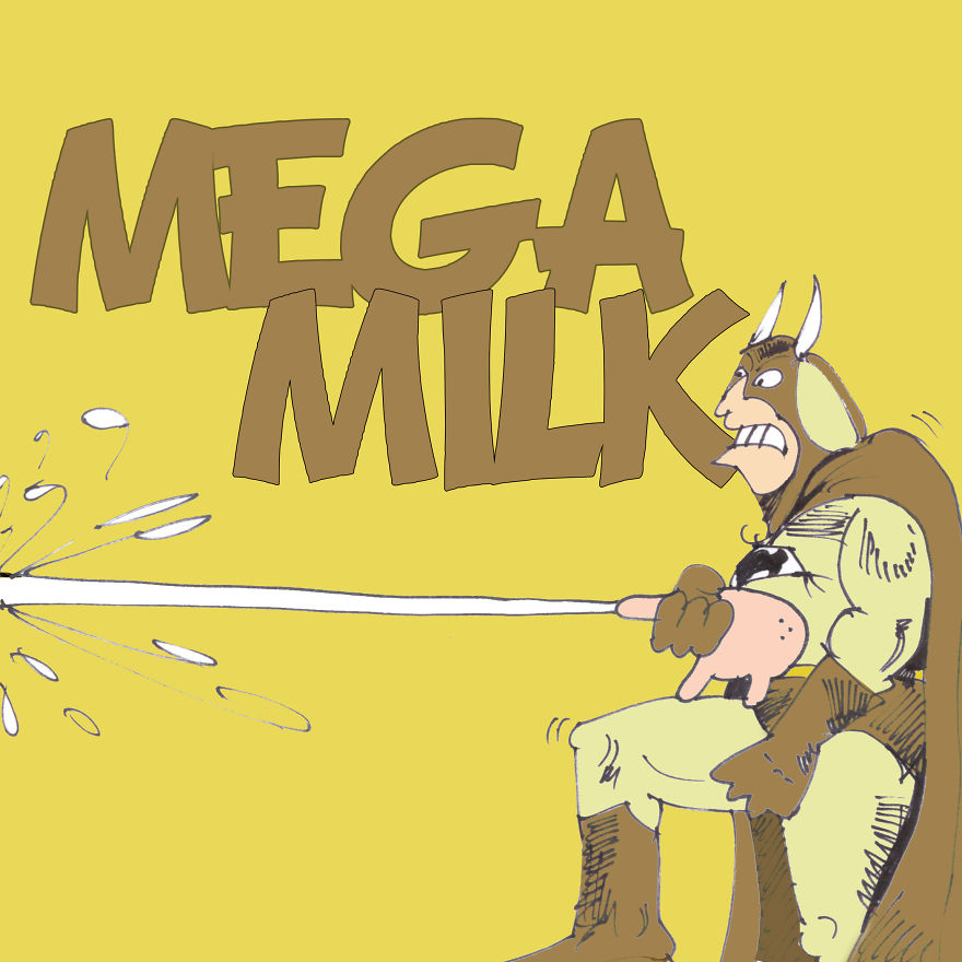 My Superhero Is Udderly Amazing