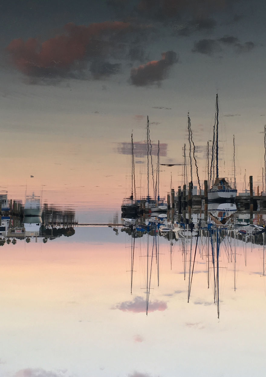 My Photography Captures Everyday Views Of Our World From Puddle Reflections My Photography Captures Everyday Views Of Our World From Puddle Reflections