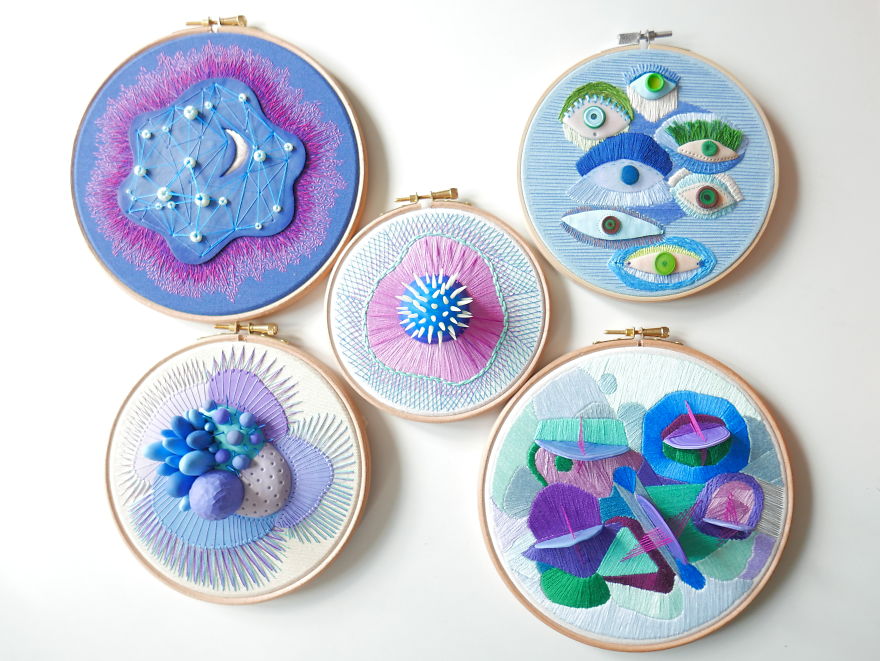 I Didn't Quit My Job To Make These Amazing 3d Embroideries