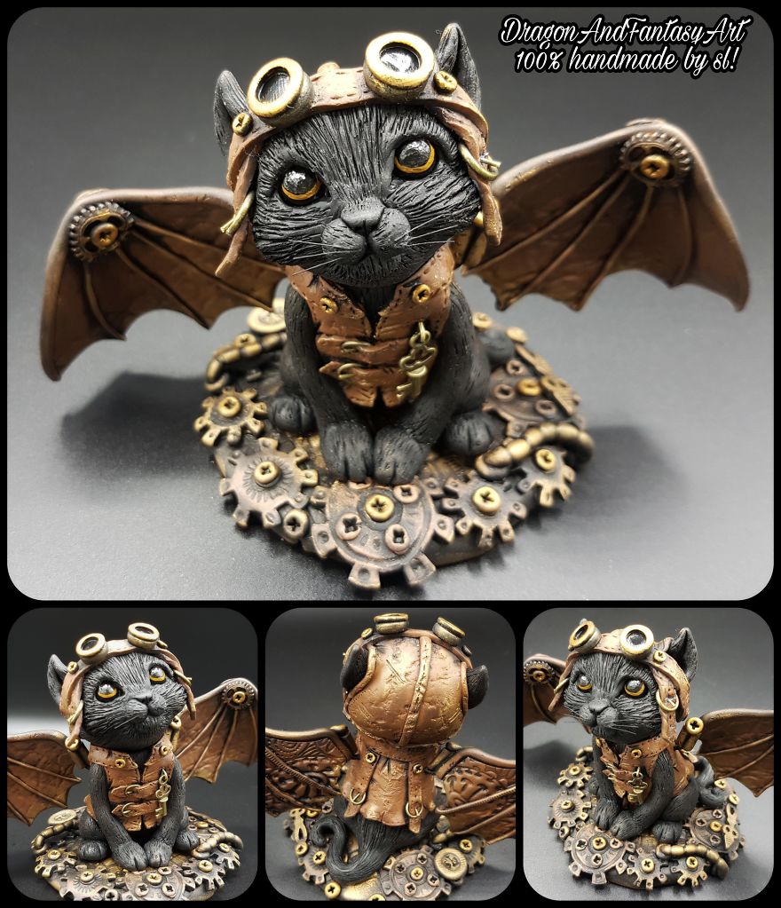 Polymer Clay Dragon & Fantasy Art