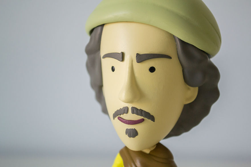 Da Vinci, Vermeer And Rembrandt Turned Into Charming Action Figures Da Vinci, Vermeer And Rembrandt Turned Into Charming Action Figures