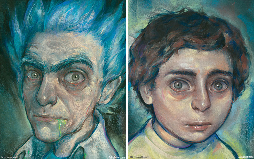 I Created Realistic Portraits Of Rick And Morty I Created Realistic Portraits Of Rick And Morty